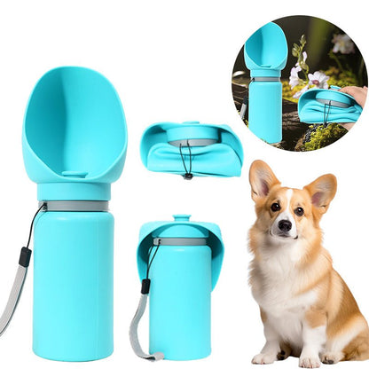 Folding pet outdoor walking travel mug - Pet Supplier Store