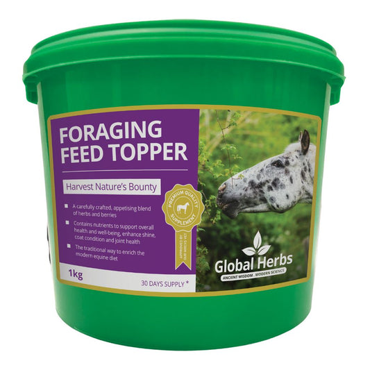Foraging Feed Topper - Global Herbs - Pet Supplier Store