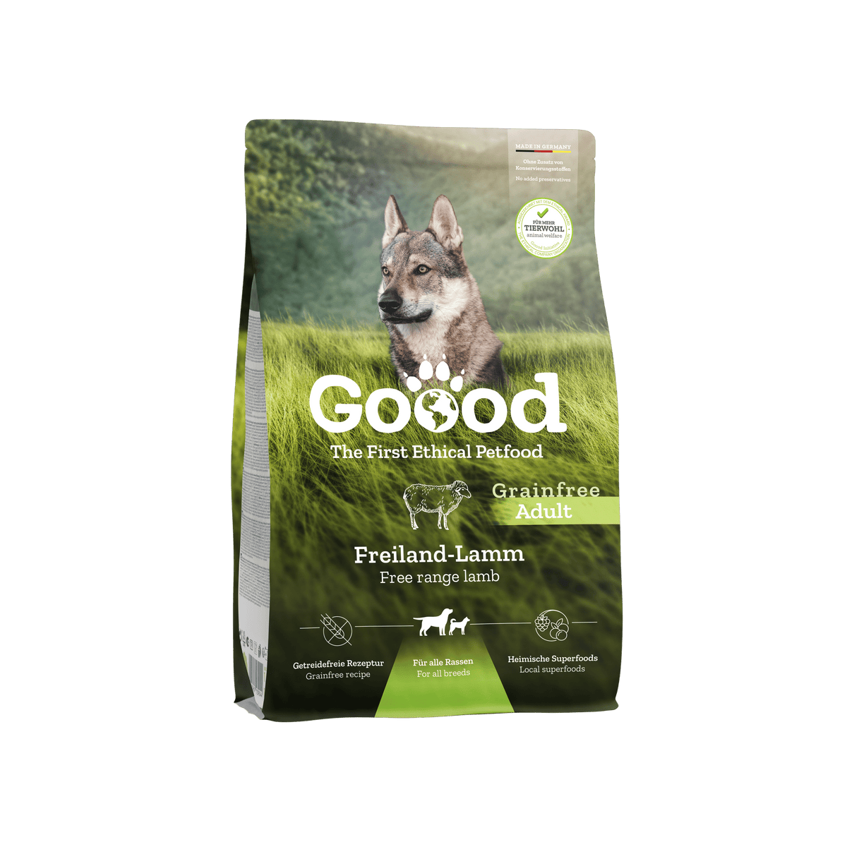 Free Range Lamb Dry Food for Adult Dogs - Pet Supplier Store