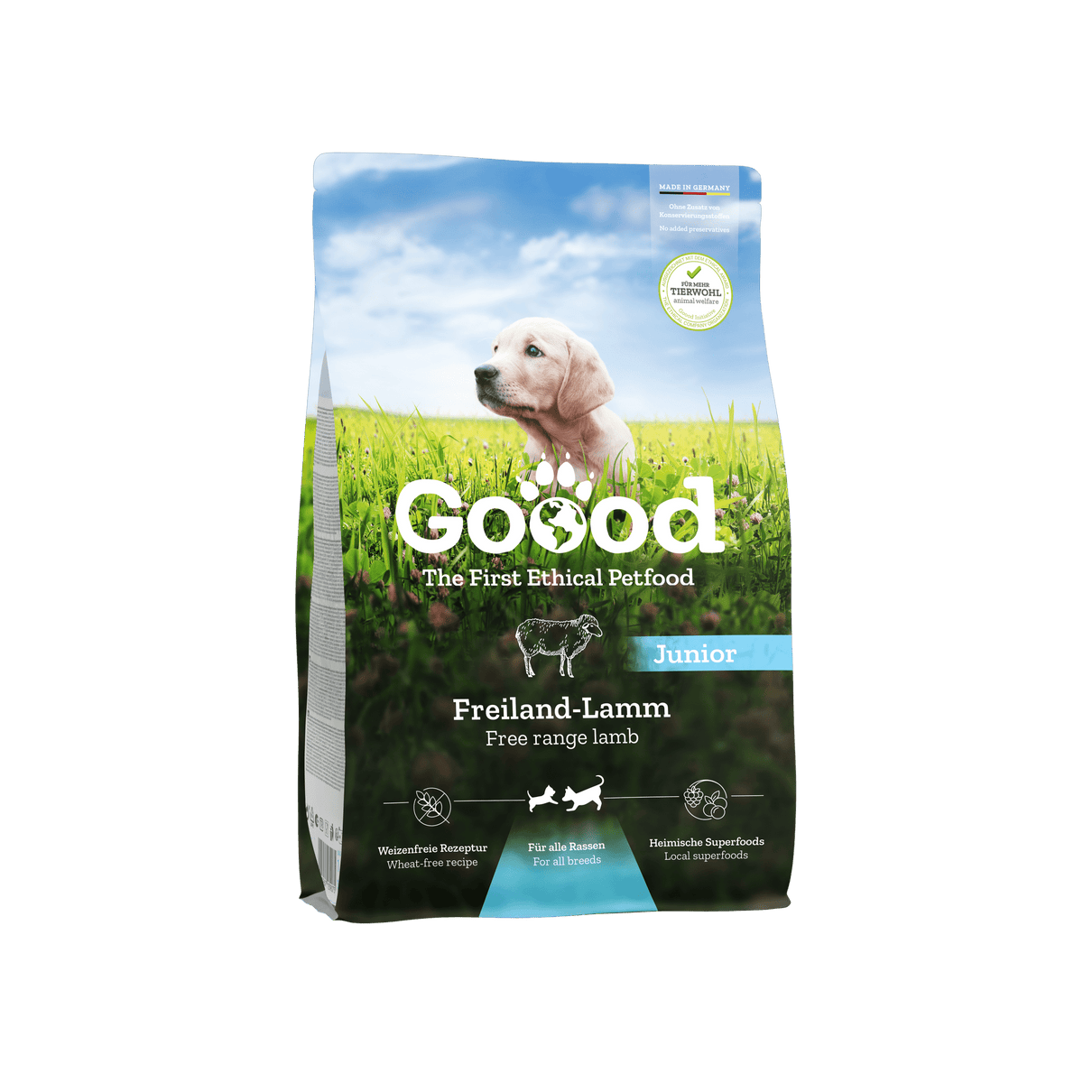 Free Range Lamb & Sustainable Trout Dry Food for Puppies - Pet Supplier Store