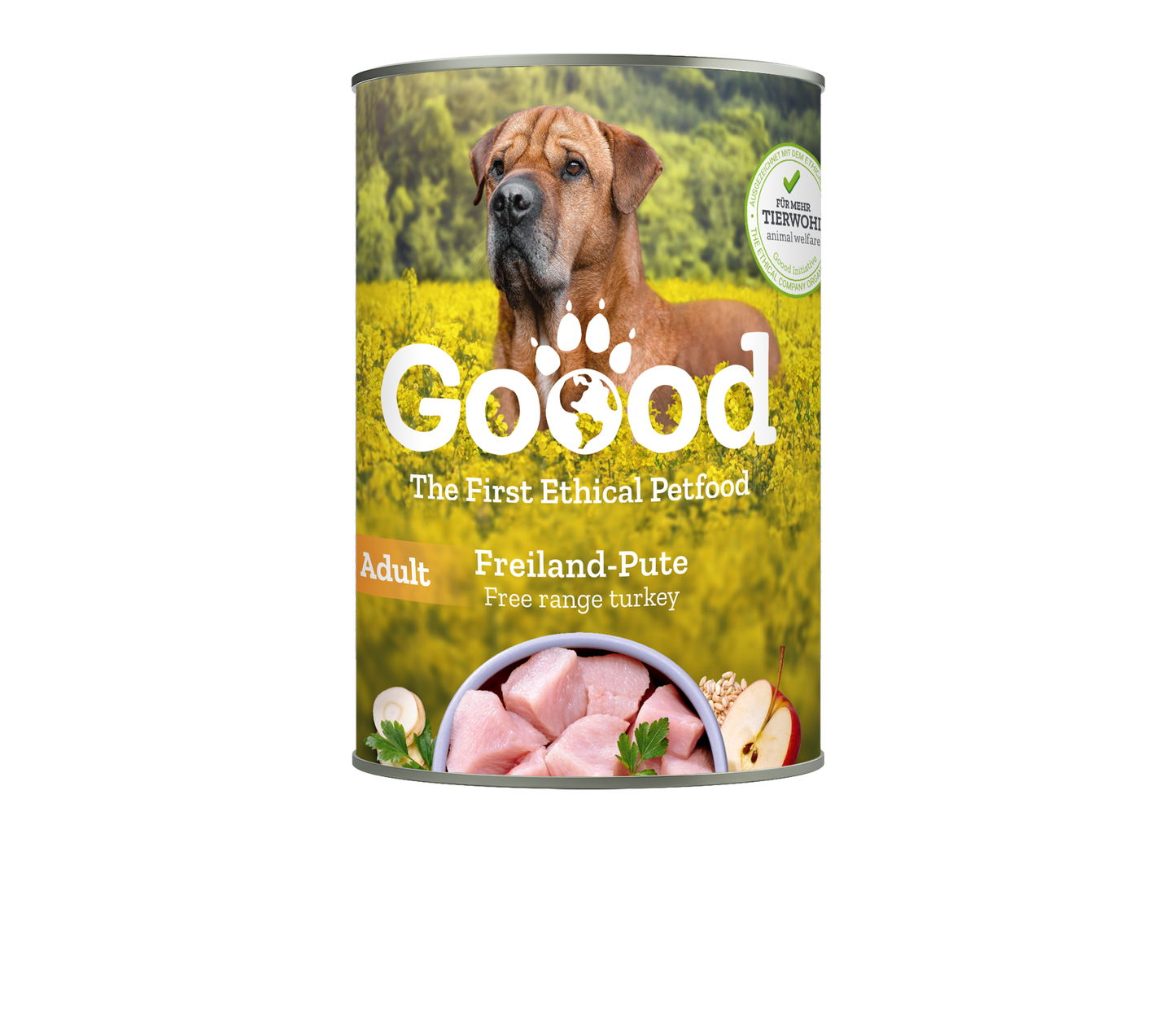 Free Range Turkey Wet Food for Adult Dogs 400g - Pet Supplier Store