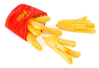 French Fries Plush Dog Toy - Pet Supplier Store