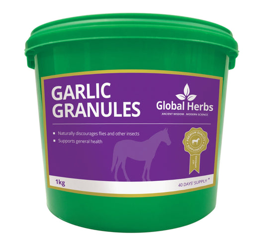 Garlic Granules 1kg - Global Herbs - Pet Supplier Store