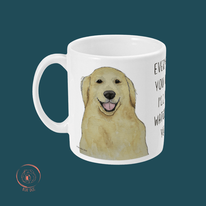 Golden Retriever Mug – ‘Every Sip You Take, I’ll Be Watching You - Pet Supplier Store