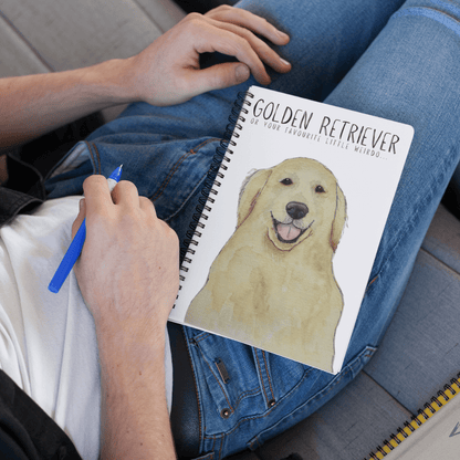 Golden Retriever Thoughts: A Notebook for Your Deepest (or Silliest) Ideas - Pet Supplier Store