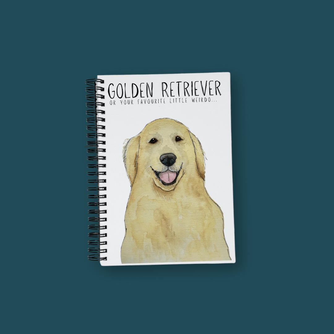 Golden Retriever Thoughts: A Notebook for Your Deepest (or Silliest) Ideas - Pet Supplier Store