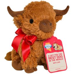 Good Boy Christmas - Good Boy Highland Cow Small - Pet Supplier Store