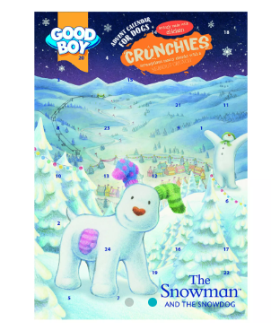 Good Boy Snowdog Crunchies Advent Calendar - Pet Supplier Store