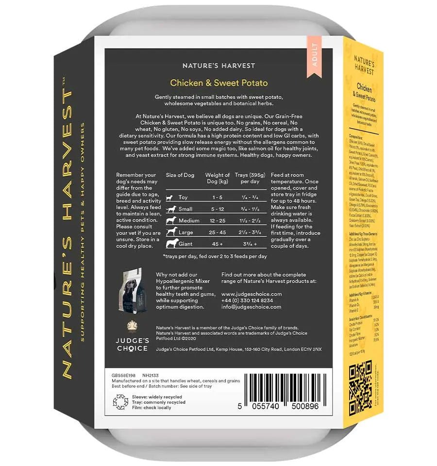 Grain Free Chicken & Sweet Potato - Adult - Pet Supplier Store