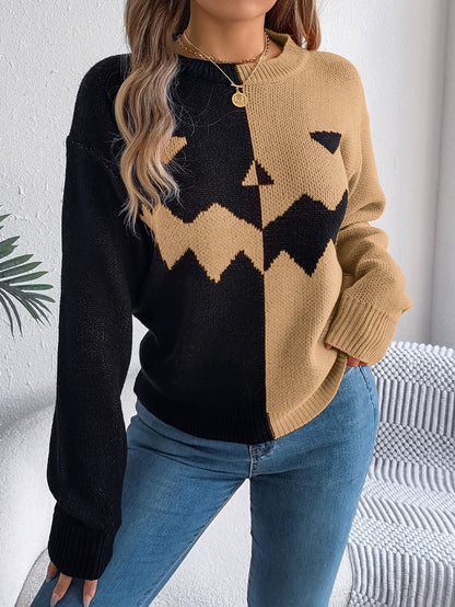 Halloween Sweater Fashion Long Sleeve T-shirt - Pet Supplier Store