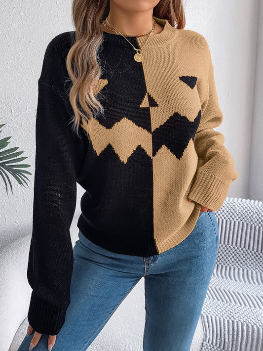 Halloween Sweater Fashion Long Sleeve T-shirt - Pet Supplier Store
