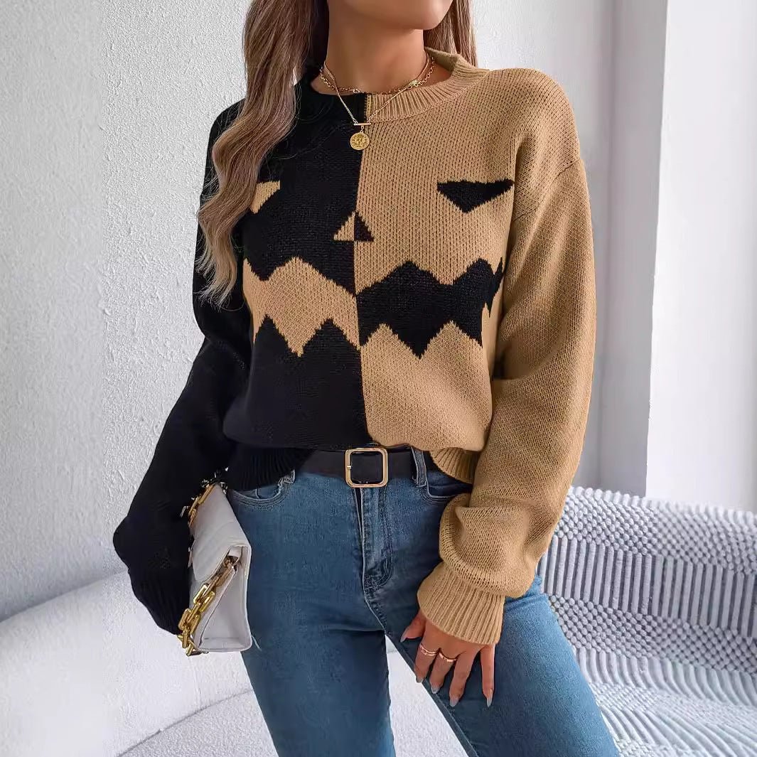 Halloween Sweater Fashion Long Sleeve T-shirt - Pet Supplier Store