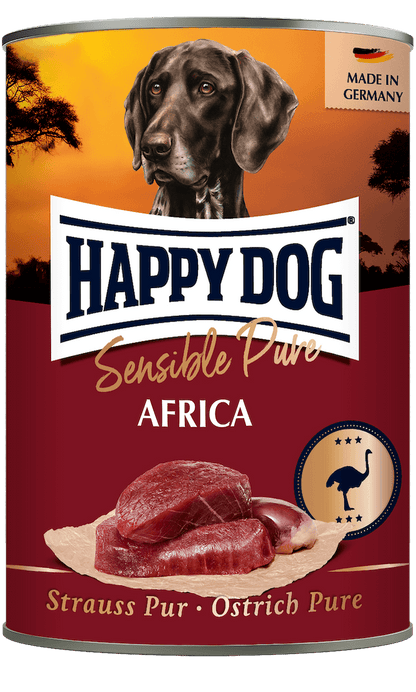 Happy Dog Pure Ostrich Wet Dog Food (Africa) - Pet Supplier Store