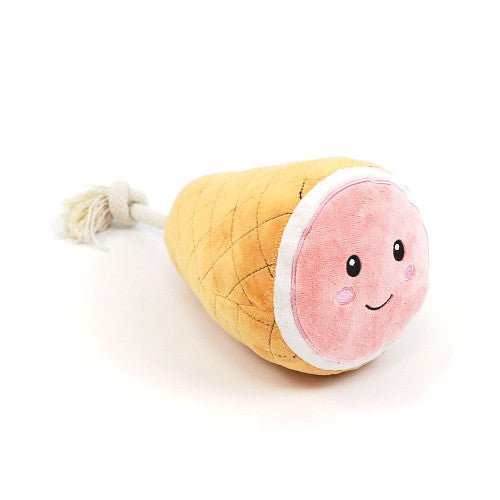 Happy Pet Christmas - Christmas Ham Tough Rope Dog Toy - Pet Supplier Store