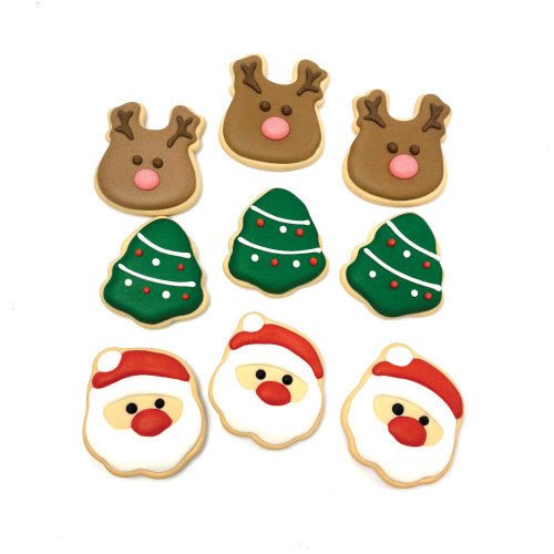 Happy Pet Christmas - Classic Christmas Festive Dog Biscuits 9pc - Pet Supplier Store
