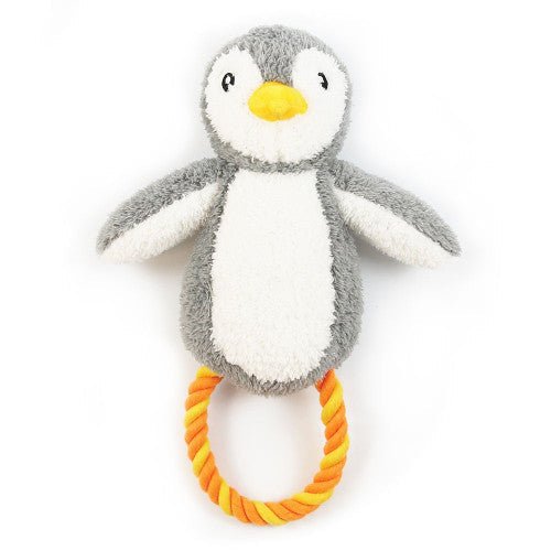 Happy Pet Christmas - Pebble the Penguin Rope Dog Toy - Pet Supplier Store