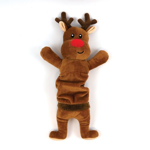 Happy Pet Christmas - Stretchy Reindeer Dog Pull Toy - Pet Supplier Store
