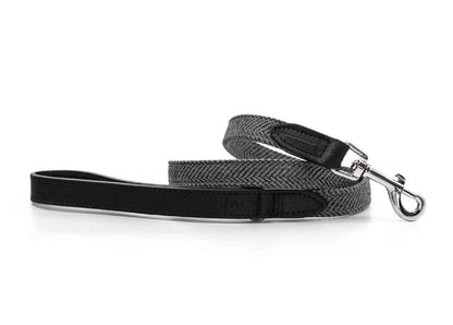 Herringbone & Leather Lead - Balmoral - Pet Supplier Store