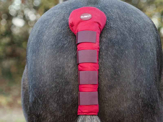 Horse Tail Guard - Burgundy - Pet Supplier Store