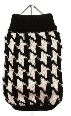 Houndstooth Dog Jumper - Pet Supplier Store