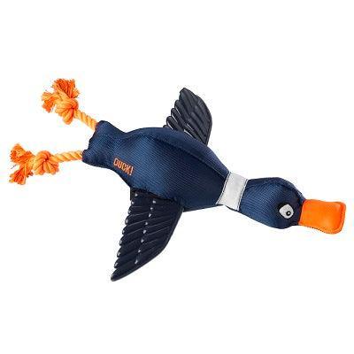 House of Paws Navy Duck Thrower Dog Toy - Pet Supplier Store