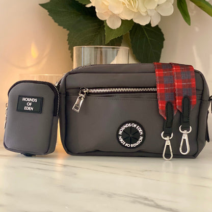 Dog Walking Bag - Grey *BAG ONLY*