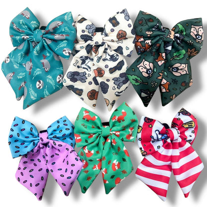 Inquisitive Fox Sailor Bow Tie for Dog - Pet Supplier Store