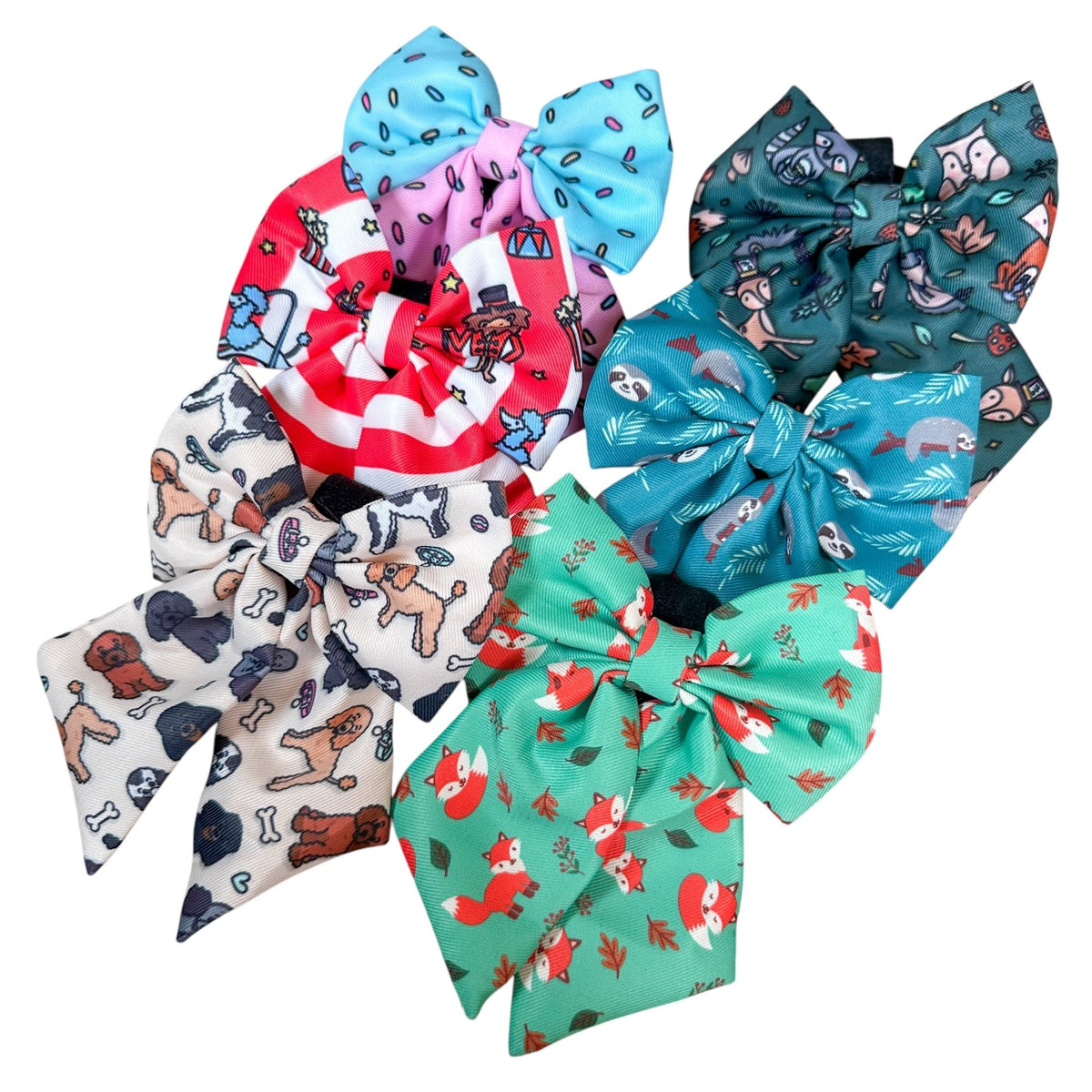 Inquisitive Fox Sailor Bow Tie for Dog - Pet Supplier Store
