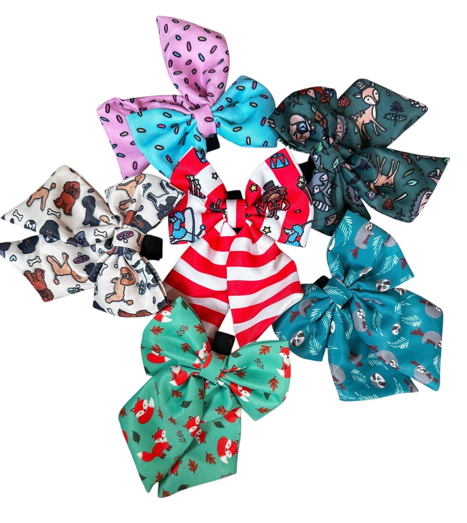 Inquisitive Fox Sailor Bow Tie for Dog - Pet Supplier Store