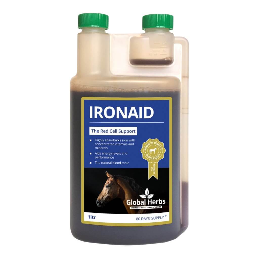 Ironaid 1 Ltr - Equine - Pet Supplier Store