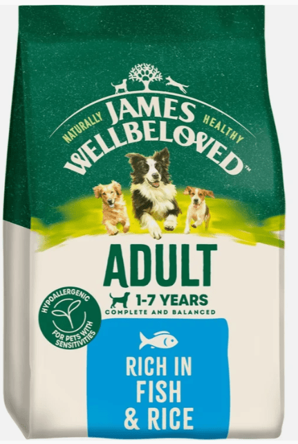 James Wellbeloved Rich in Fish and Rice Adult Dry Dog Food - Pet Supplier Store