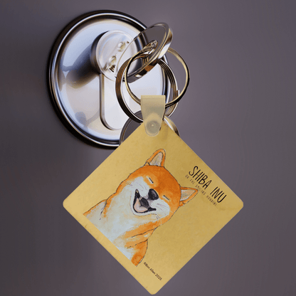 Keys? Escaped. Like Me. – Shiba Wooden Keyring - Pet Supplier Store