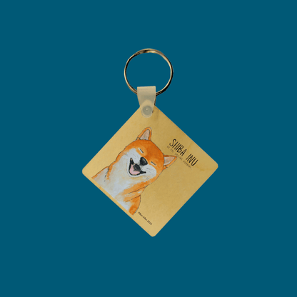 Keys? Escaped. Like Me. – Shiba Wooden Keyring - Pet Supplier Store