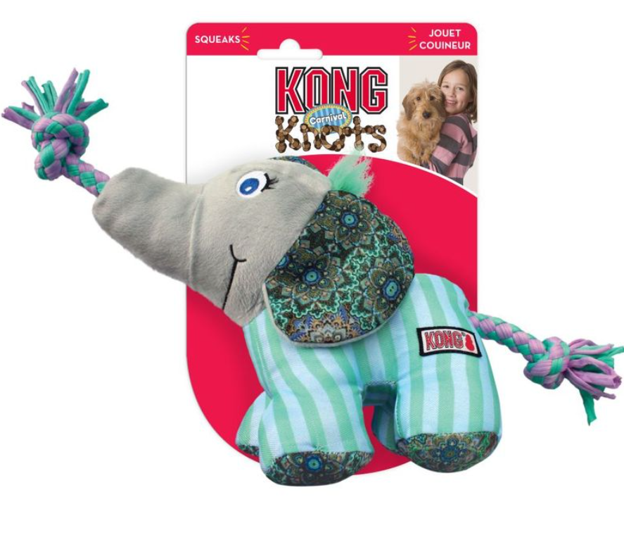 KONG Wild Knots Carnival Elephant - Pet Supplier Store