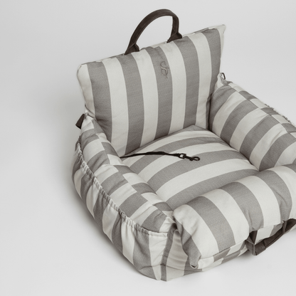 Lara Dog Striped Car Seat - Pet Supplier Store