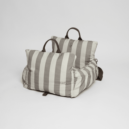 Lara Dog Striped Car Seat - Pet Supplier Store