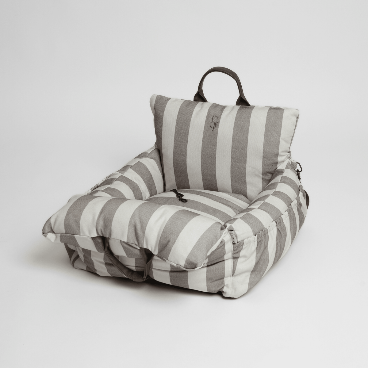 Lara Dog Striped Car Seat - Pet Supplier Store