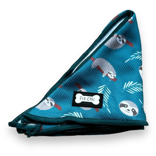 Lazy Sloth Cooling Bandana - Pet Supplier Store
