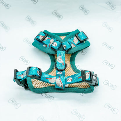 Lazy Sloth Puppy Harness – XXS Size for Tiny Breeds 🦥💚 - Pet Supplier Store