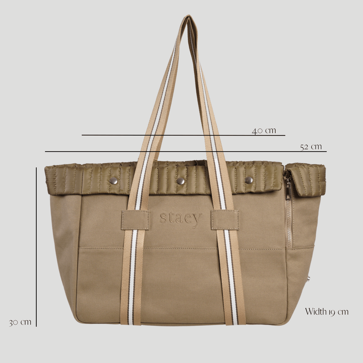 Lily Carrier Bag | Taupe - Pet Supplier Store