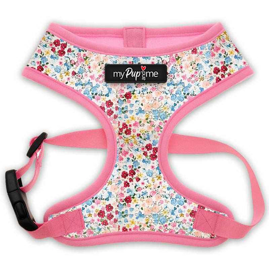 Luxury Meadow Floral Harness by My Pup and Me - Pet Supplier Store