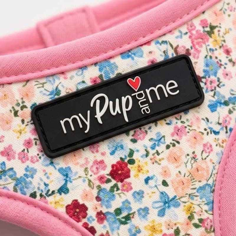 Luxury Meadow Floral Harness by My Pup and Me - Pet Supplier Store