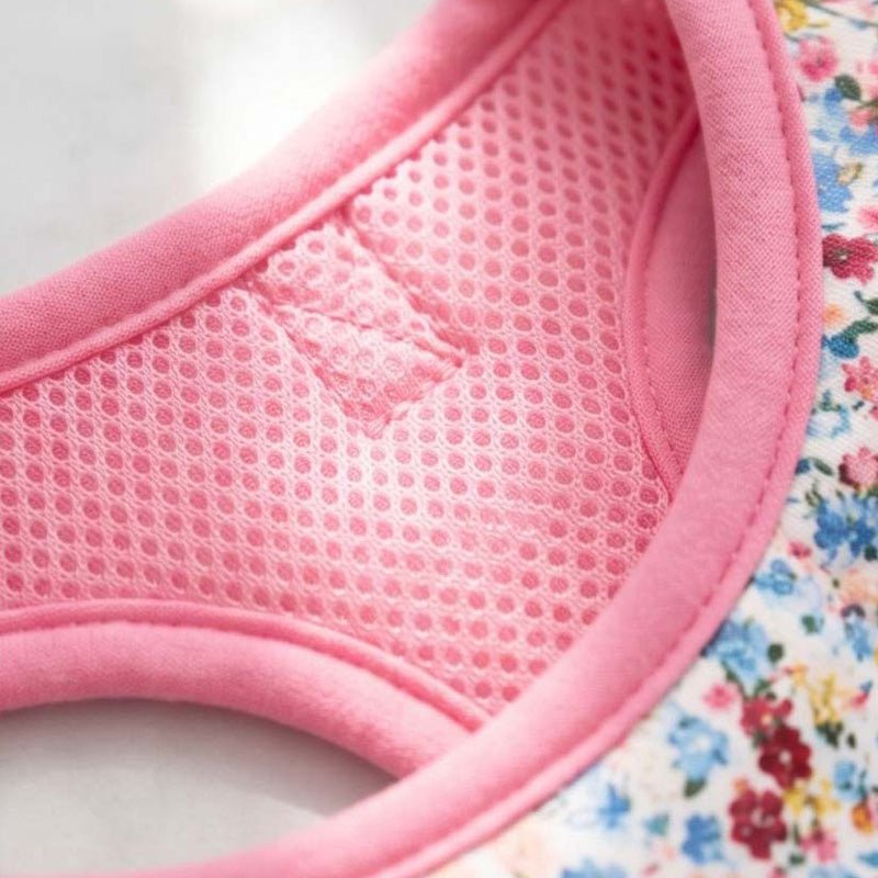 Luxury Meadow Floral Harness by My Pup and Me - Pet Supplier Store