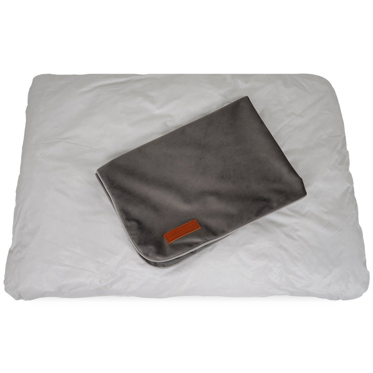 Luxury Memory Foam Crate Bed With Removable Covers | Grey - Pet Supplier Store