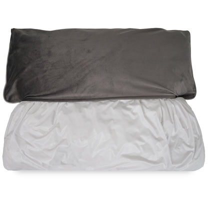 Luxury Memory Foam Crate Bed With Removable Covers | Grey - Pet Supplier Store