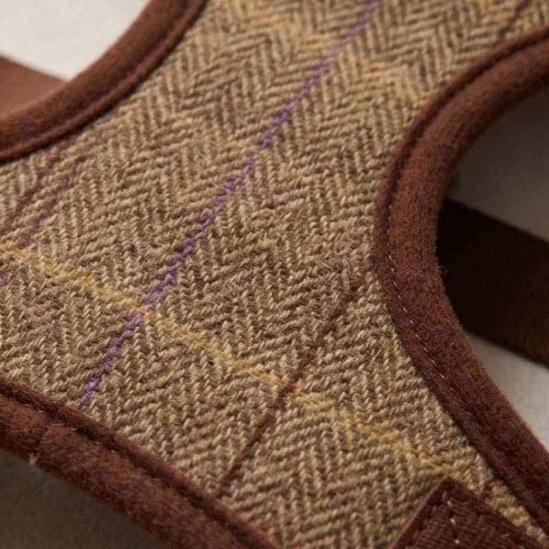 Luxury Tweed Harness by My Pup and Me - Pet Supplier Store
