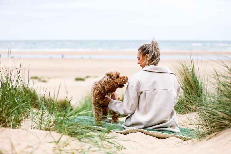 Luxury Washable Green Dog Blanket | Richmond - Pet Supplier Store
