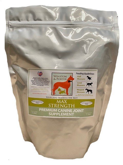 Max Strength Premium Canine Joint Supplement - Adult Working & Performance From - Pet Supplier Store