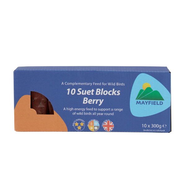 Mayfield Suet Blocks Berry 10 Pack - Pet Supplier Store