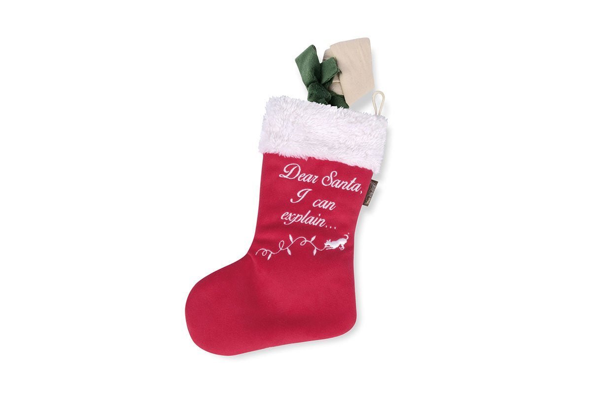 Merry Woofmas Good Dog Stocking & Bone 2 Piece Set - Pet Supplier Store
